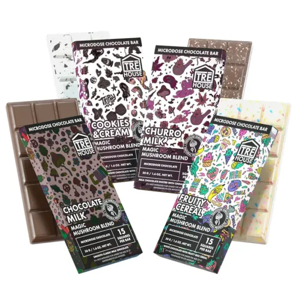 Tre House Mushroom Chocolate Bars